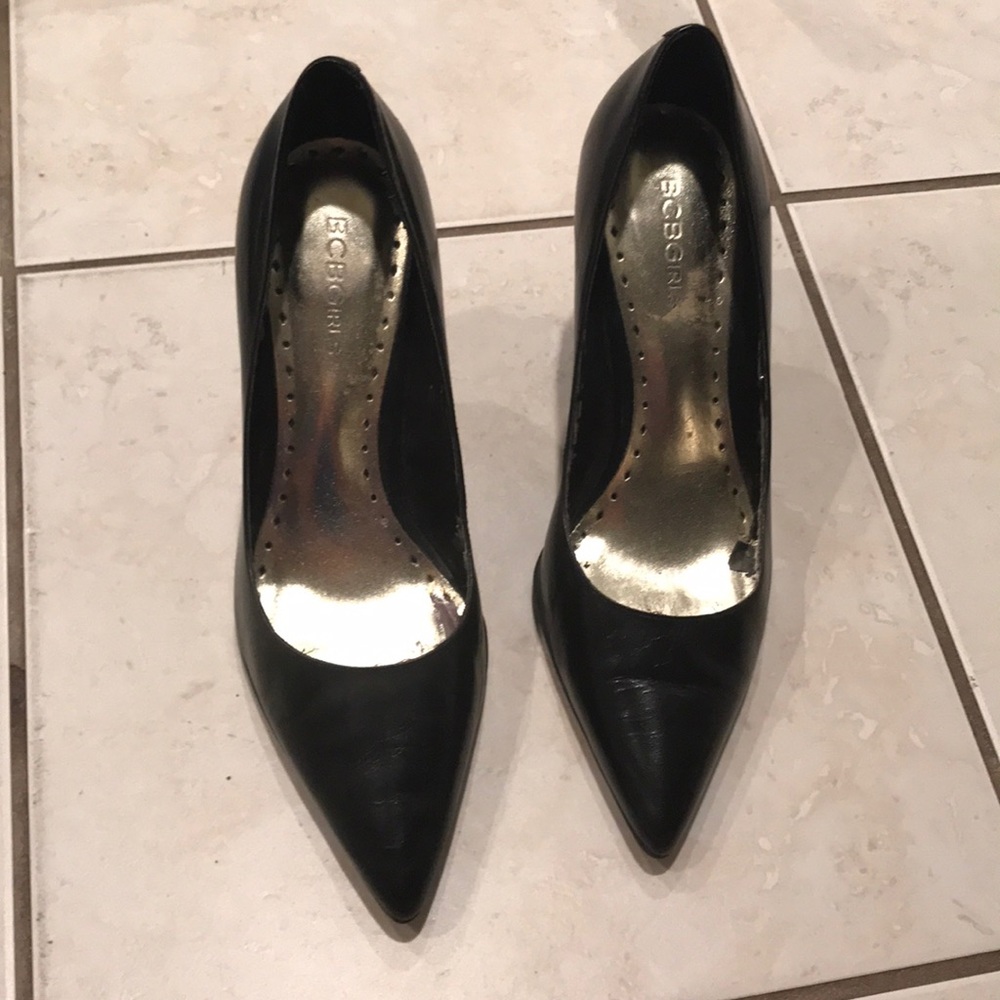Bcbg black heels